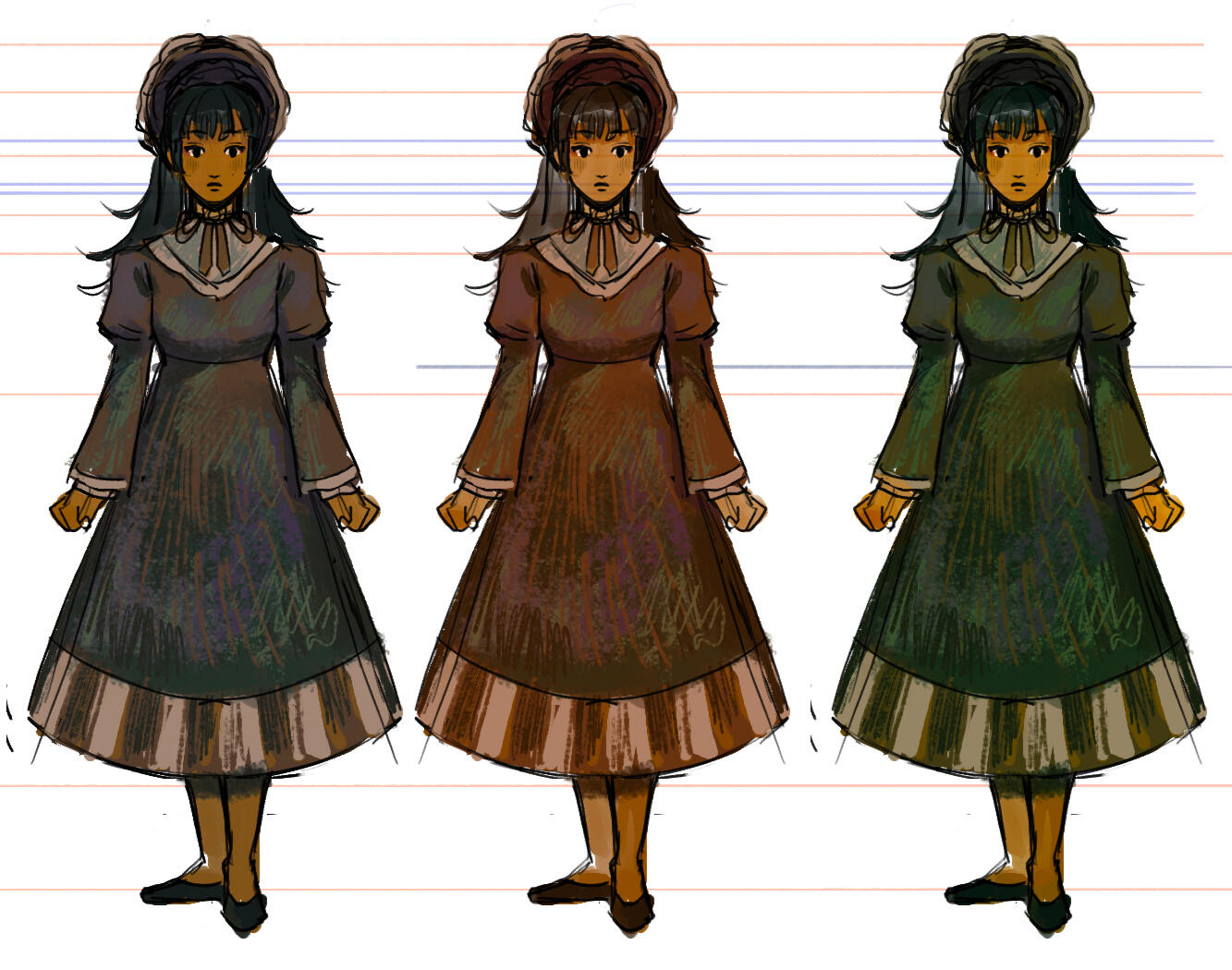 Colour Palette for Sylvy